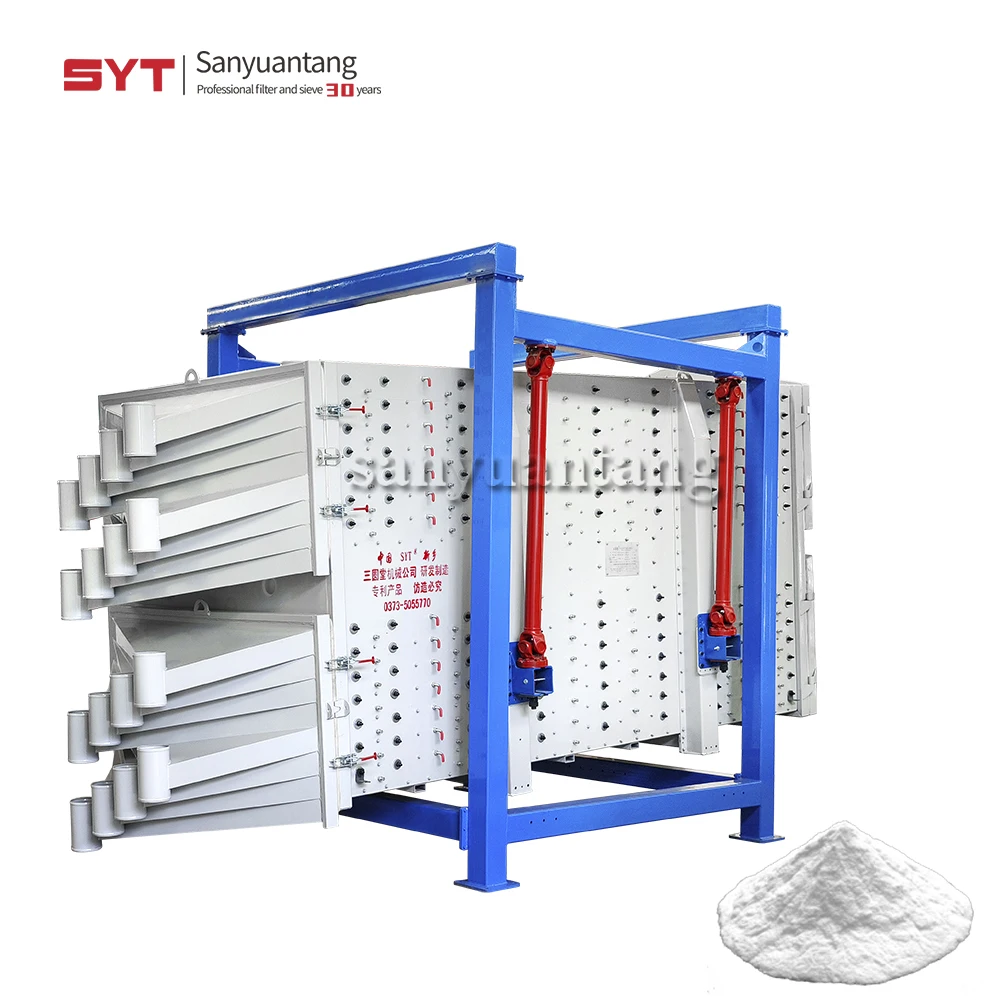 Fine sand powder gyratory sifter screening square gyratory sieve sifter screen machine