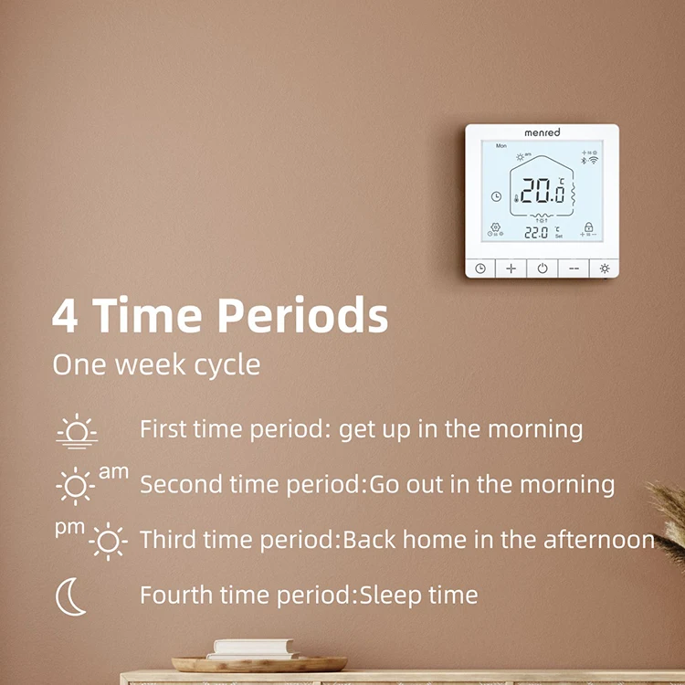 hydronic floor heating Thermostat Room Heating Weekly Programmable Wireless Thermostat Gas Boiler Water Heating