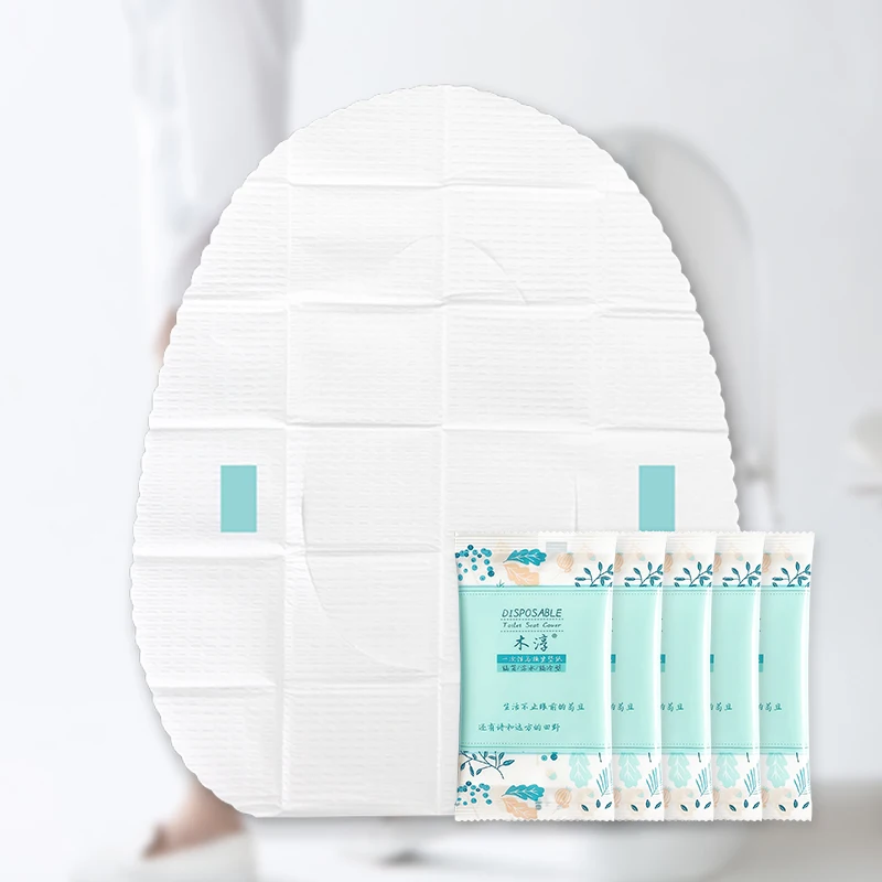 Hygiene disposable 1/24 fold toilet seat paper covers very convenient for travelling