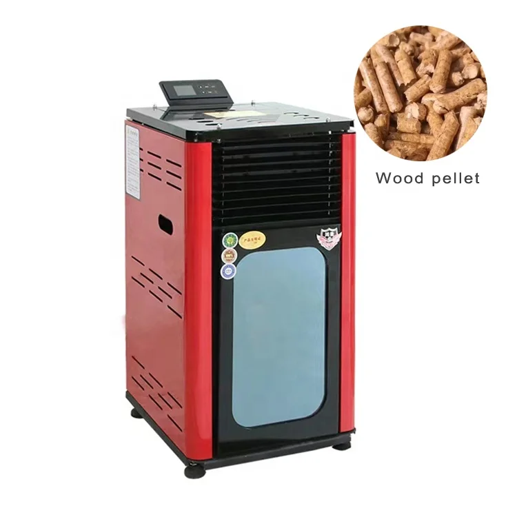 smokeless heating wood pellet hot air heater stove