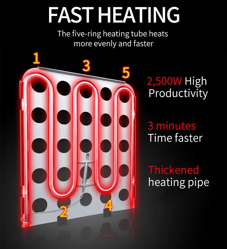 Xuzhong 6L commercial deep fryers electric deep fryer for fried chicken