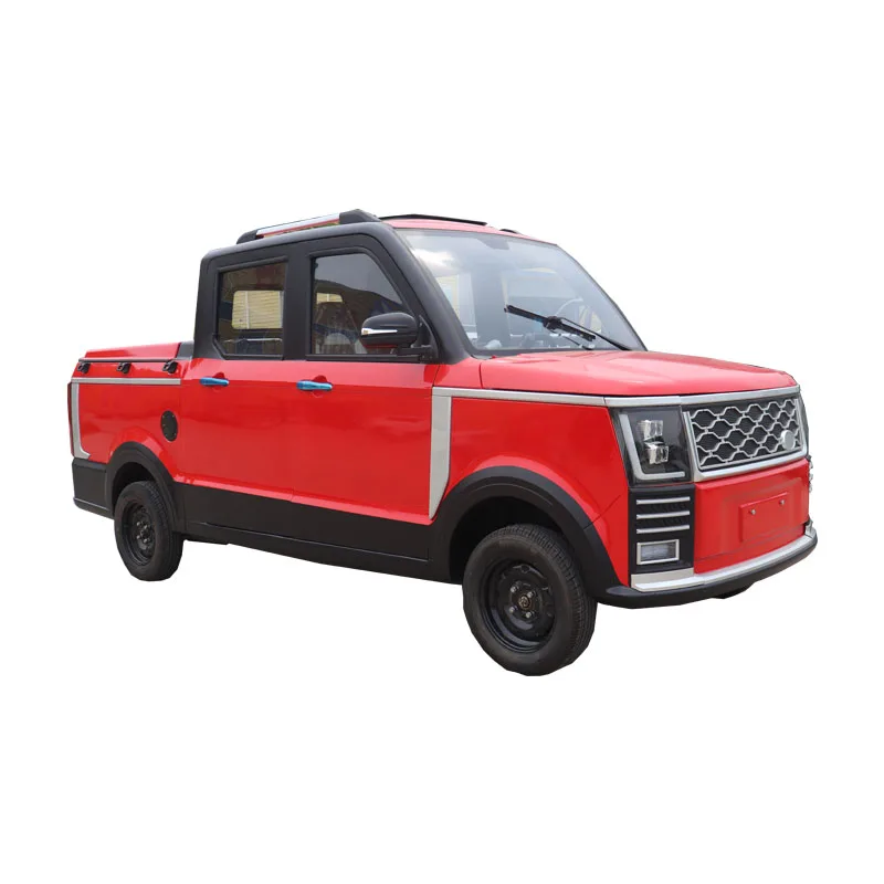 KEYU New Product Electric 4 seats pick up  trucks delivery vans for sale