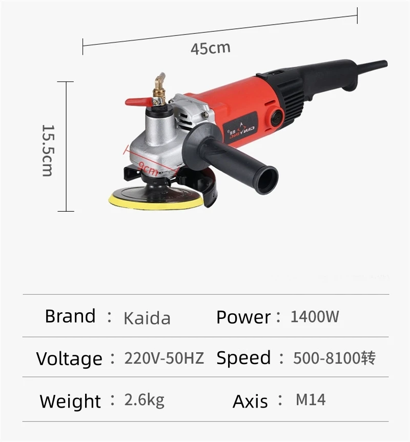 Floor Renovation Screed Block Sander Concrete Countertop Sander Concrete Floor Grinder Machine