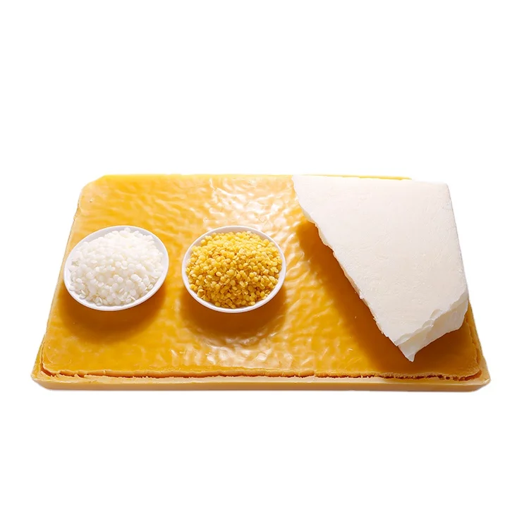 Wholesale Free Sample Yellow White Beeswax Pellets For Candle Making Cosmetics Furniture Or polish