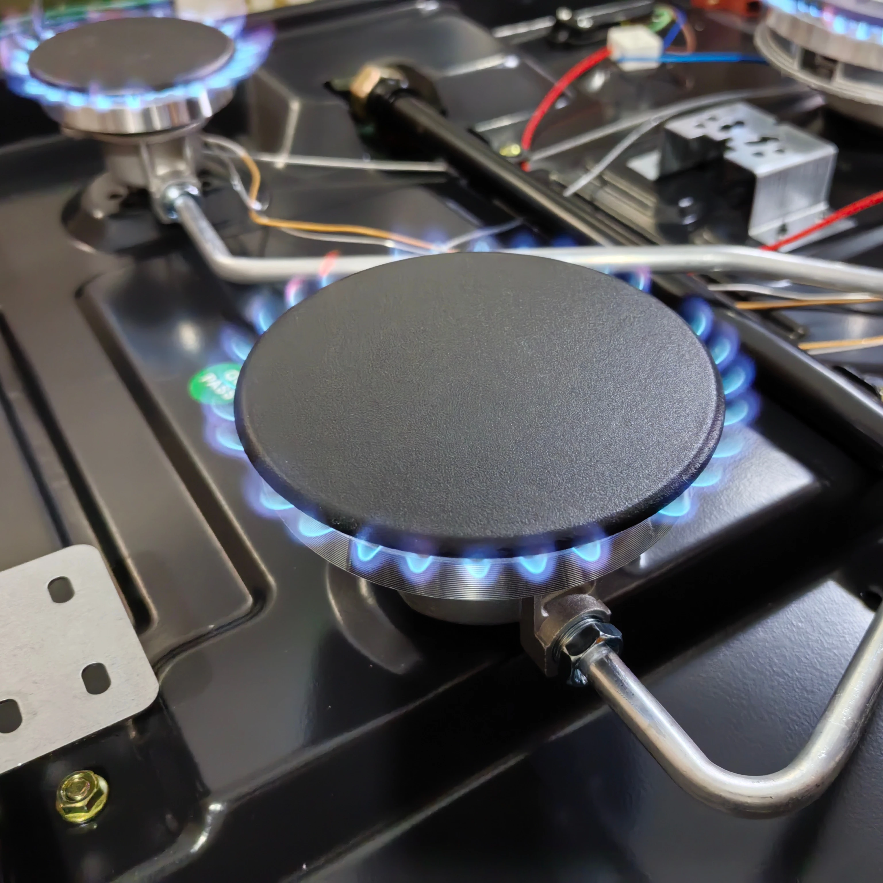 Hot selling Portable 5 Burners tempered glass  Gas Hob for home using