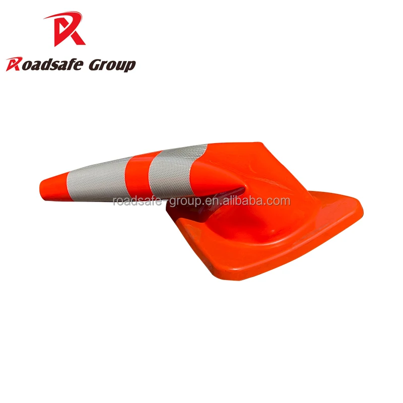 Beijing roadsafe Wholesale 30/45/70/75/90cm  orange traffic PP PVC cone supplier