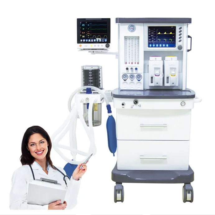 Больничное медицинское оборудование, рабочий стол, портативный кислородный концентратор, операционный стол, аппарат для анестезии с вентилятором S6100 (60801112862)