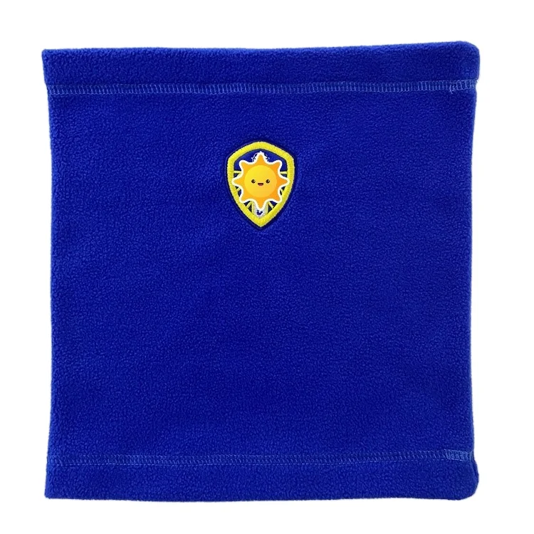 Fashion Custom Custom Logo Neck Warmer Camping Snood Bandana Scarf Fleece Embroidery Logo Windproof Promotional Winter Keep Warm