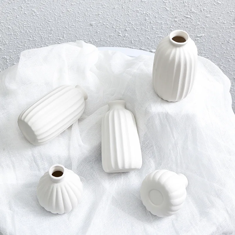 Nordic Matte Rustic Ceramic Pottery Home Desktop Decoration Retro Clay Vase For Flower Retro Terracotta Vase Terracotta Vase