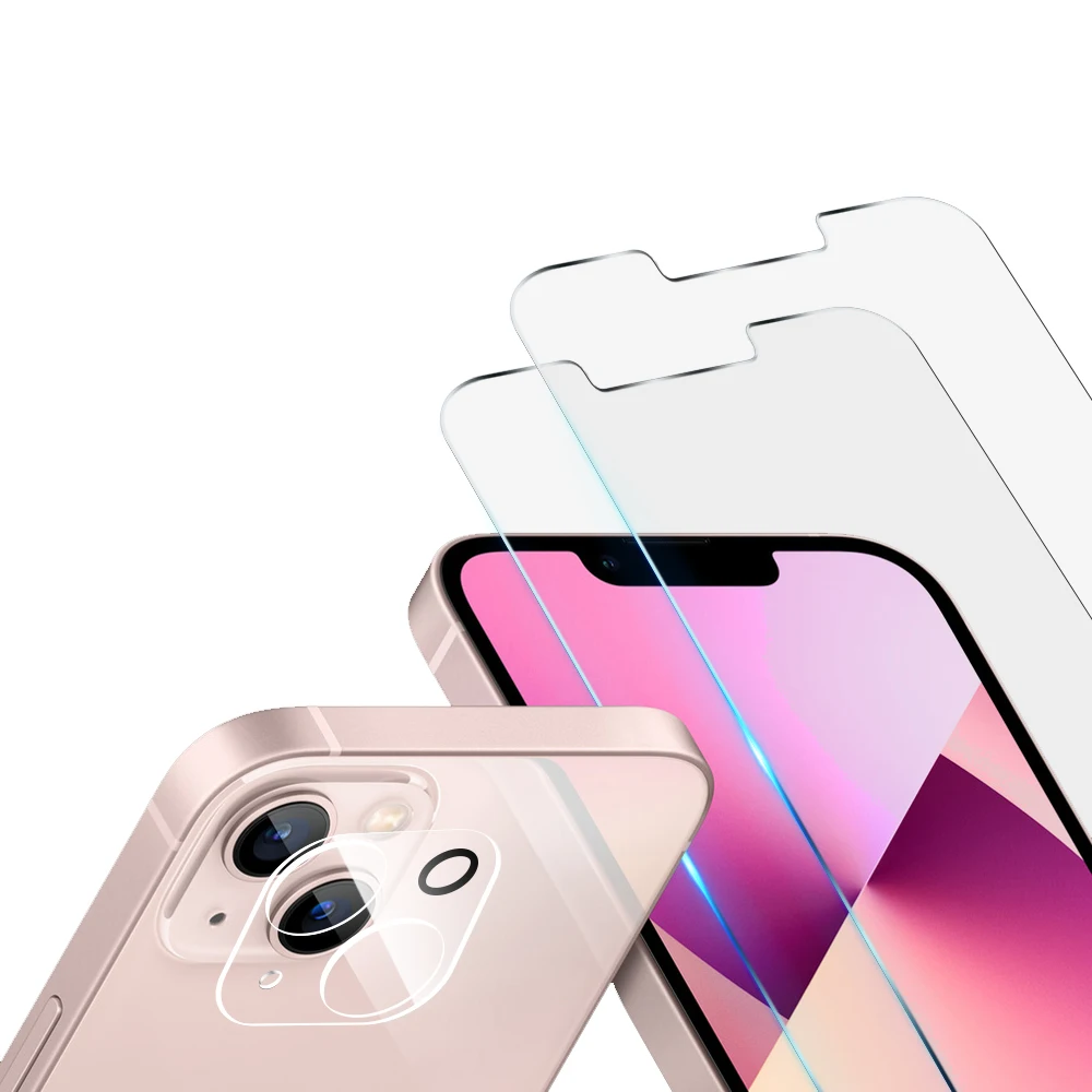 Закаленное стекло 3D с изогнутыми краями Защита объектива камеры мобильного телефона для iPhone 13 Promax прозрачная защита объектива задней камеры телефона
