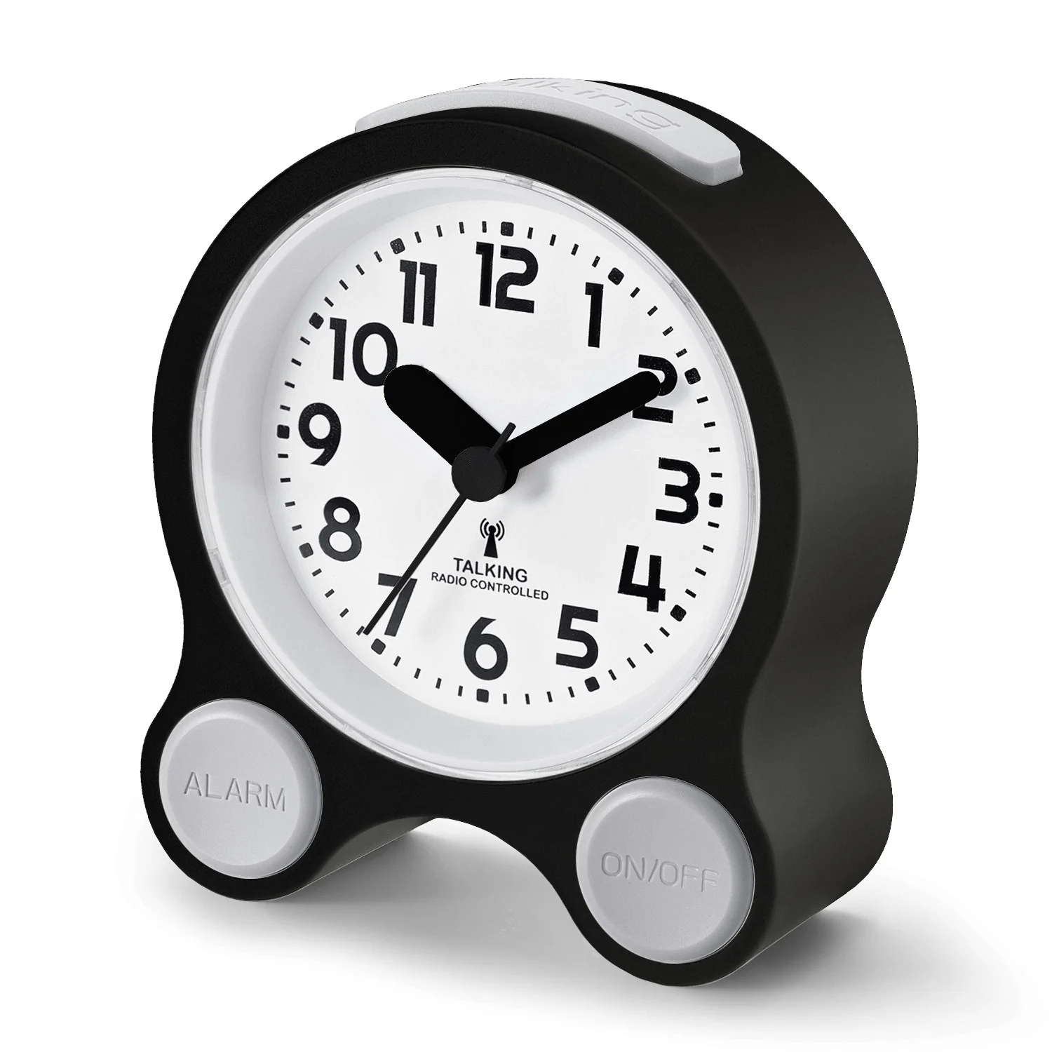 Radio-conrtolled Clock Atomic Talking Clock For US UK DE etc. Male and female voices interchangeable