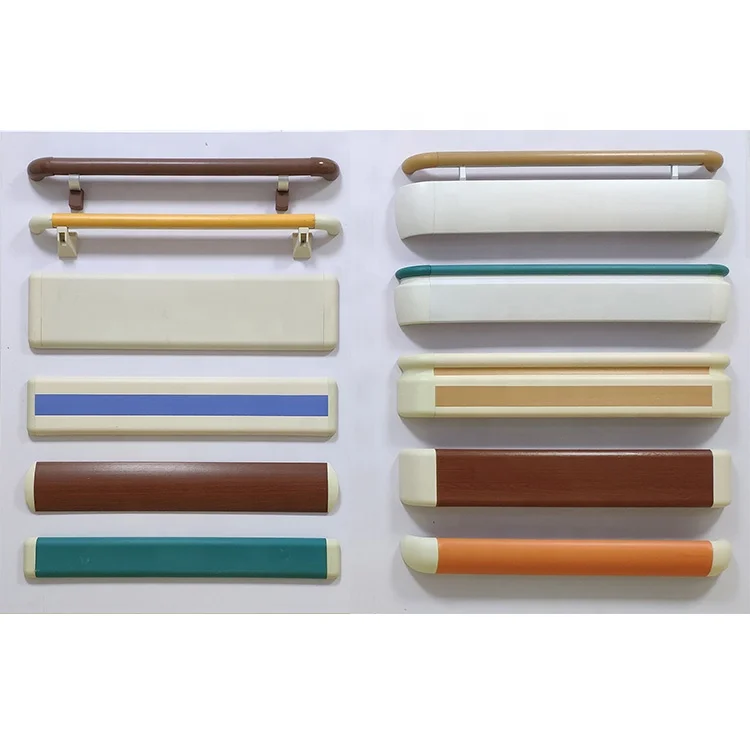 Hospital-Grade Plastic Wall Protector with Durable Rubber Rammschutz-Profile Corner Wall Guard