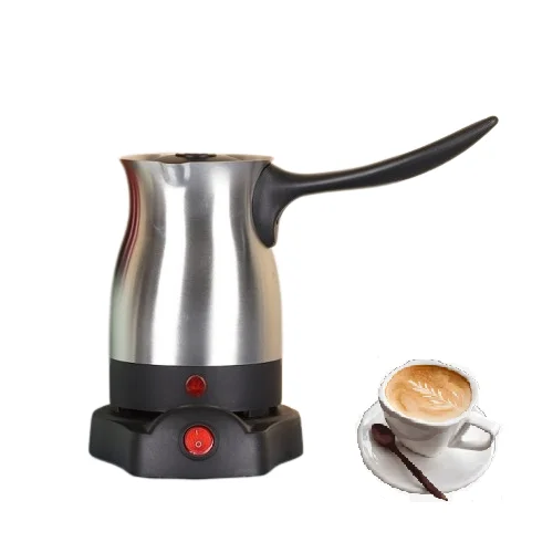 120 В/220 В Турецкая Кофеварка 600 мл электрическая портативная кофеварка эспрессо