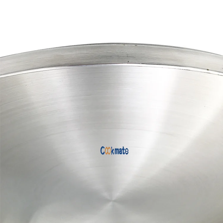 Healthy and Fun Home Excellent Quality Different Sizes Bright Stainless Steel Pizza Baking Outdoor cooking Skillet