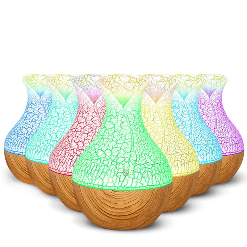 Creative Color Gradient Essential Oil Diffuser Multifunctional Home Low-Noise Diffuser Air Purifier humidifiers