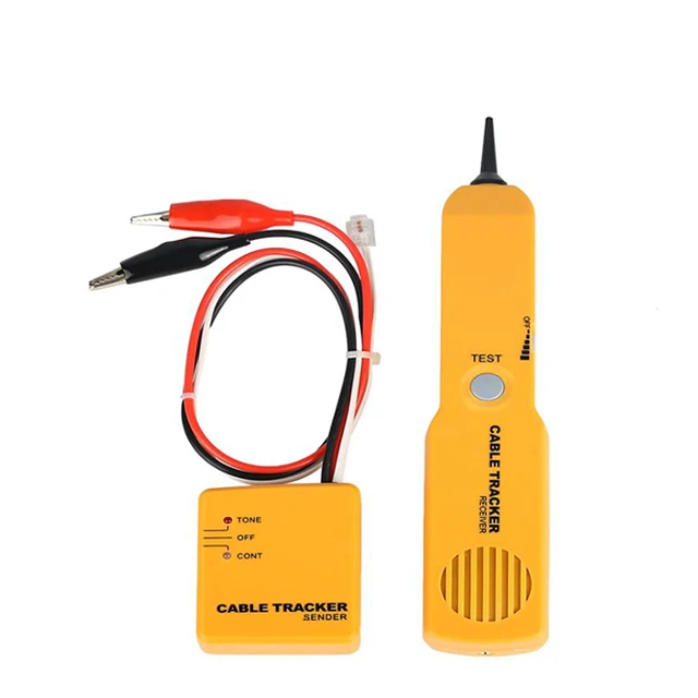 Portable Network Cable Tester rj11 Telephone Wire Tracker Diagnose Tone Line Finder Detector Handheld Networking Tools