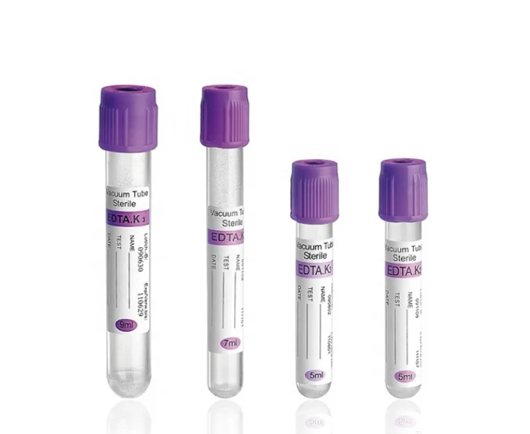 4 мл EDTA вакуумная трубка для определения крови