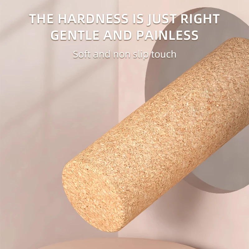 New arrival high Quality  yoga muscle massage set comfortable cork yoga block foam roller and massage ball