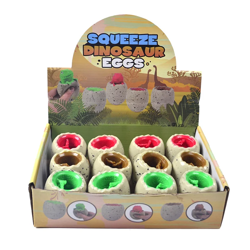 Creative Vent Dinosaur Egg Squeeze Toy Dinosaur Cup Creative Vent Decompression Artifact Tricky Gift