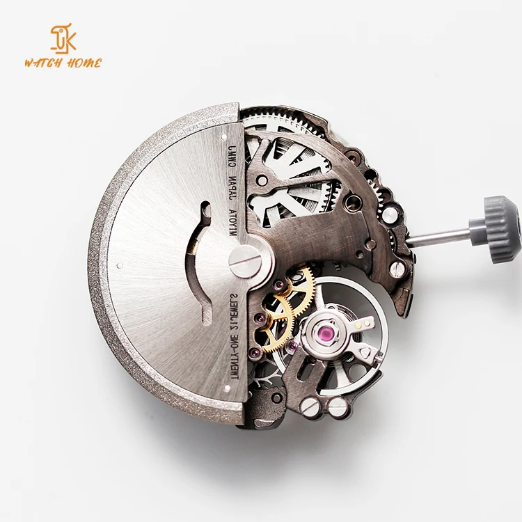 High precision 8215 hollow color modified movement five-position white balance movement automatic watch movement