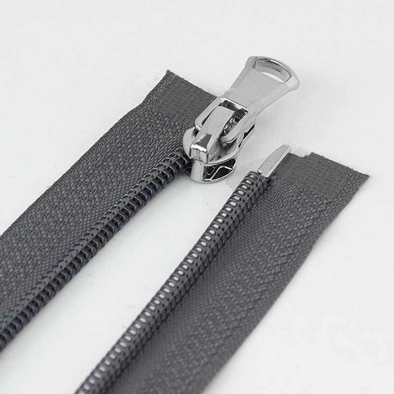 Nylon Open-End Zip Zipper 5# For Apparel Outerwear Tailor