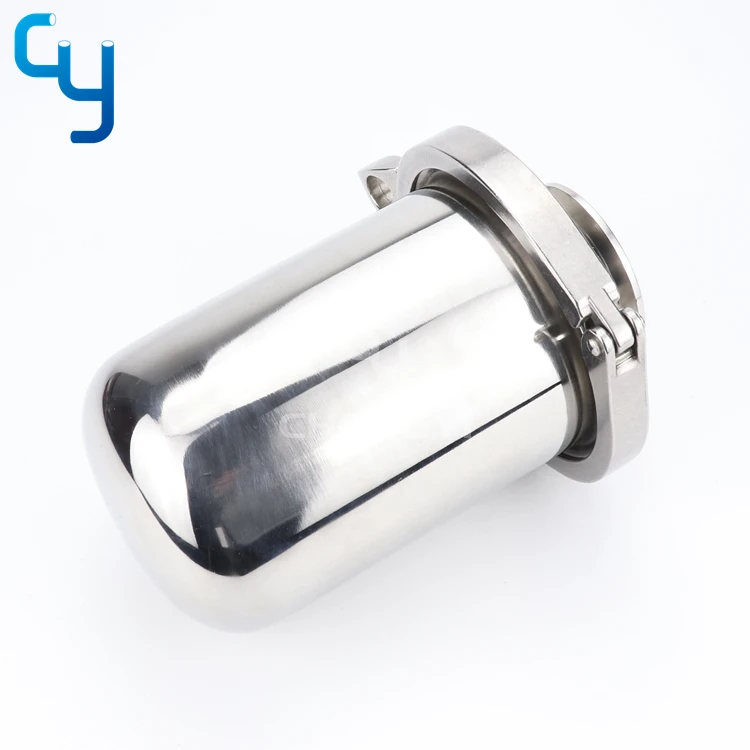 Stainless steel sanitary hygienic tank rebreather