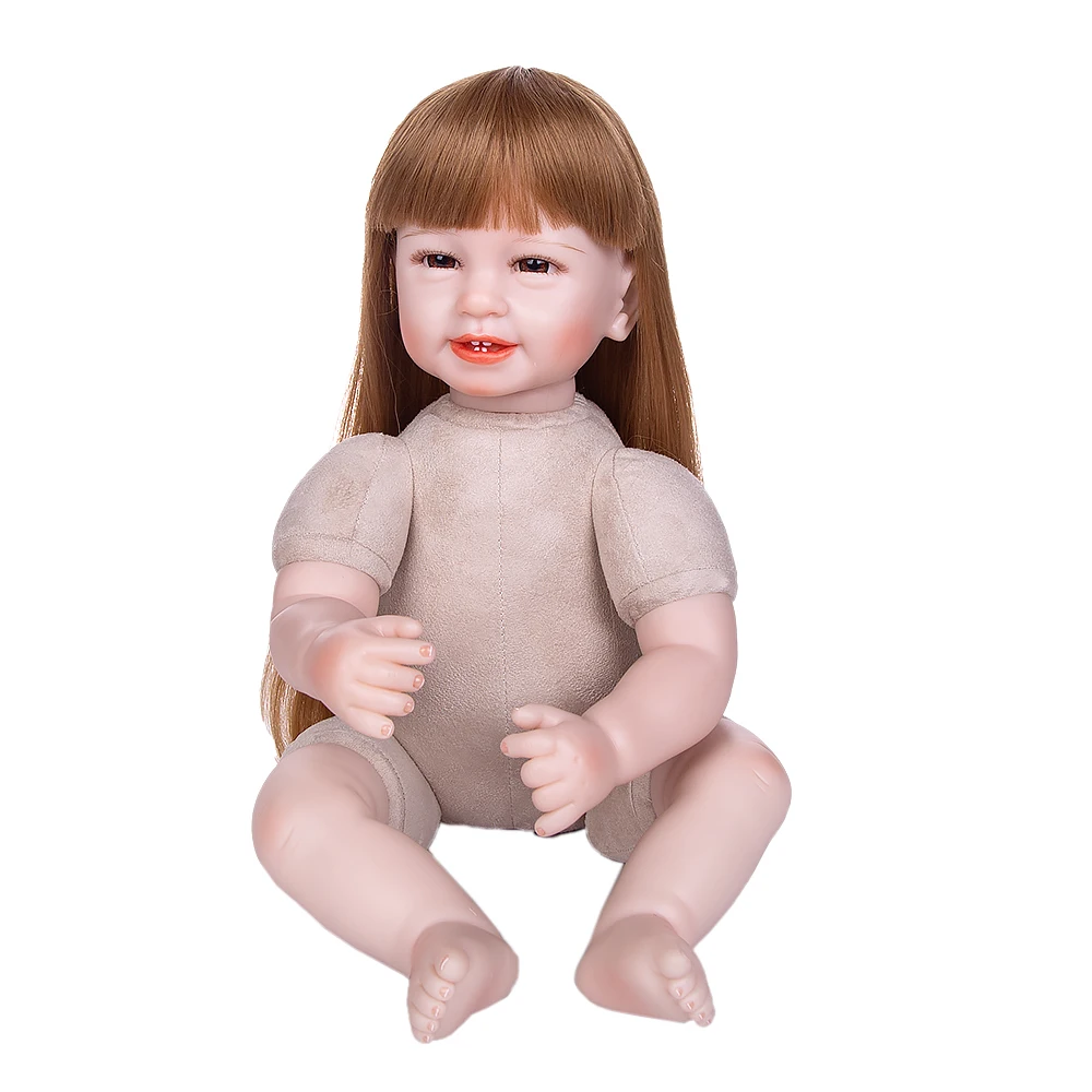 
New Arrival Fashion Smiling Soft Silicon Reborn Baby Doll 