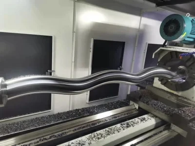 Petroleum pump rotor special numerical control internal and external cyclone milling machine