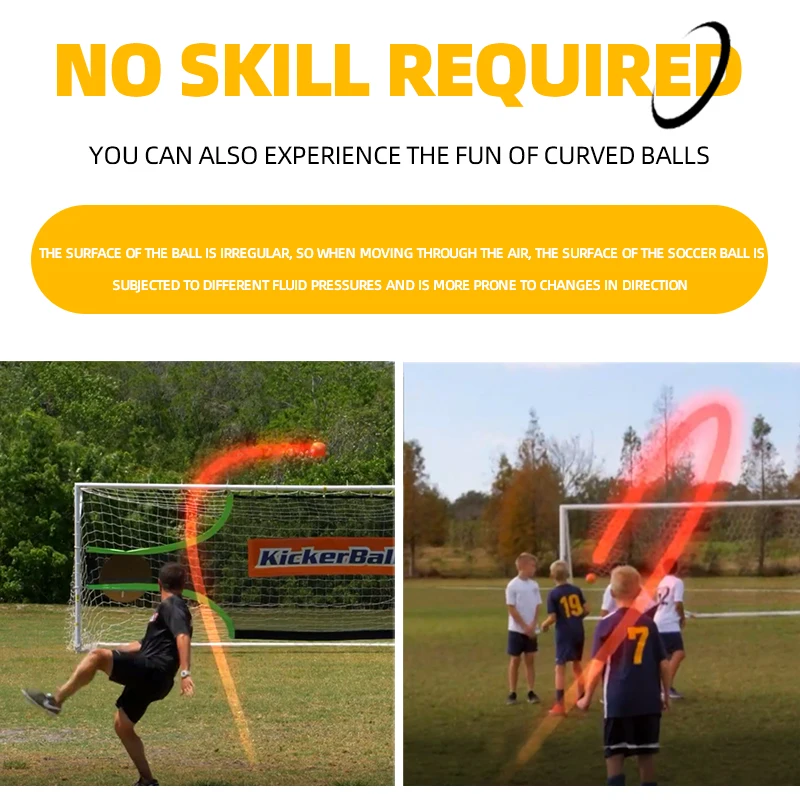 Magischer Soccer Ball Size 4 Challenge Overpowered Curve Kicker Football For Game Training hover Soccer ball