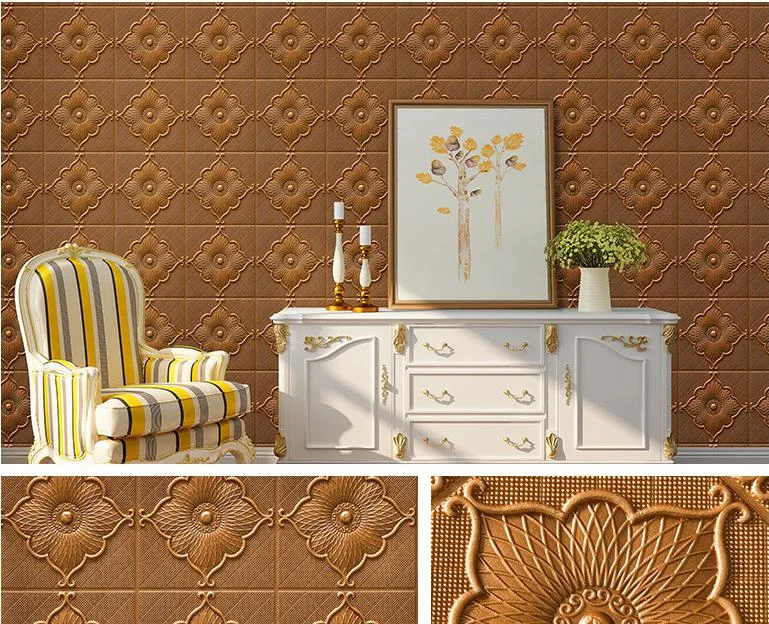  3D Цветочные настенные фрески декоративные обои стикеры для детей