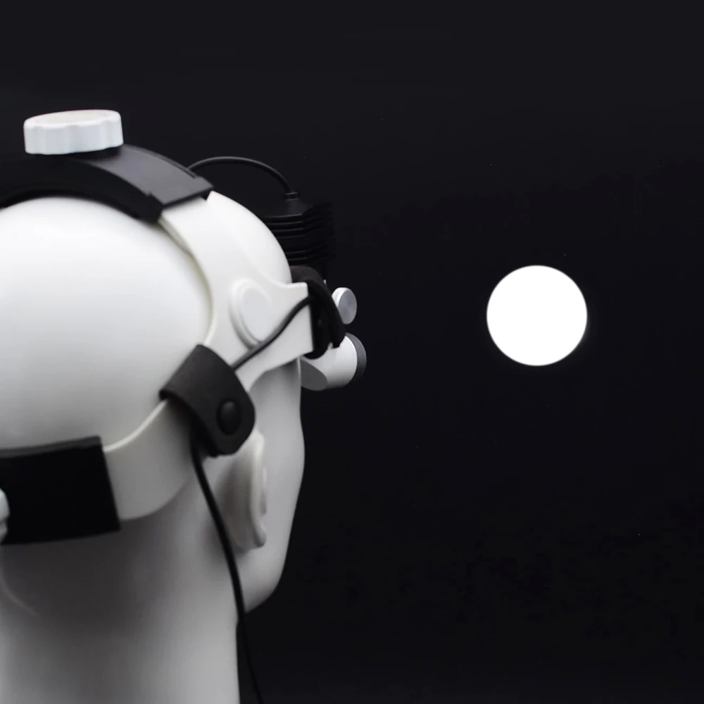 Chenwei Surgery Dental Wireless Headlight 5W LED Head Light with Loupe Medical ENT Surgical Head Lamp operation shadowless lamp