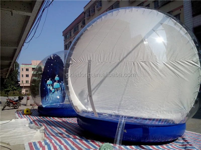 Cheap Price Inflatable Christmas Snow Globe for Sale High Quality Advertising Ball Indoor and Outdoor