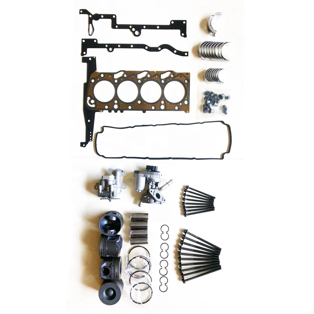 Puma 2.4L liner kit for Transit V348 2.4tdci engine overhaul rebuild kit with cylinder liner piston ring bearing gasket