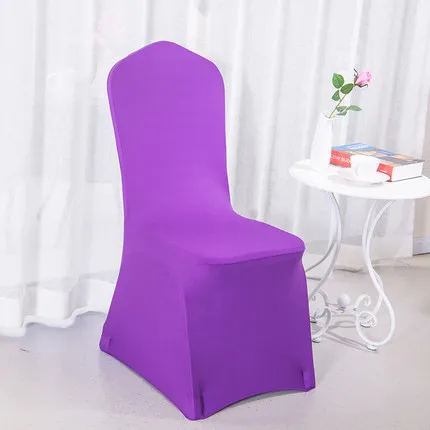 Cheap Chair Covers Slip Seat Cover Stretch Removable Wedding Suppliers Spandex Chair Covers for Events Wrinkle Resistant White