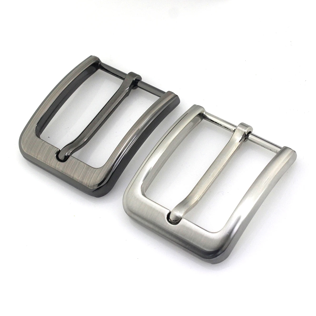 Cloxy High Quality Rectangle Single Pin Belt Buckle Simple Square Belt Head Zinc Alloy Leather Belt Buckle for Men