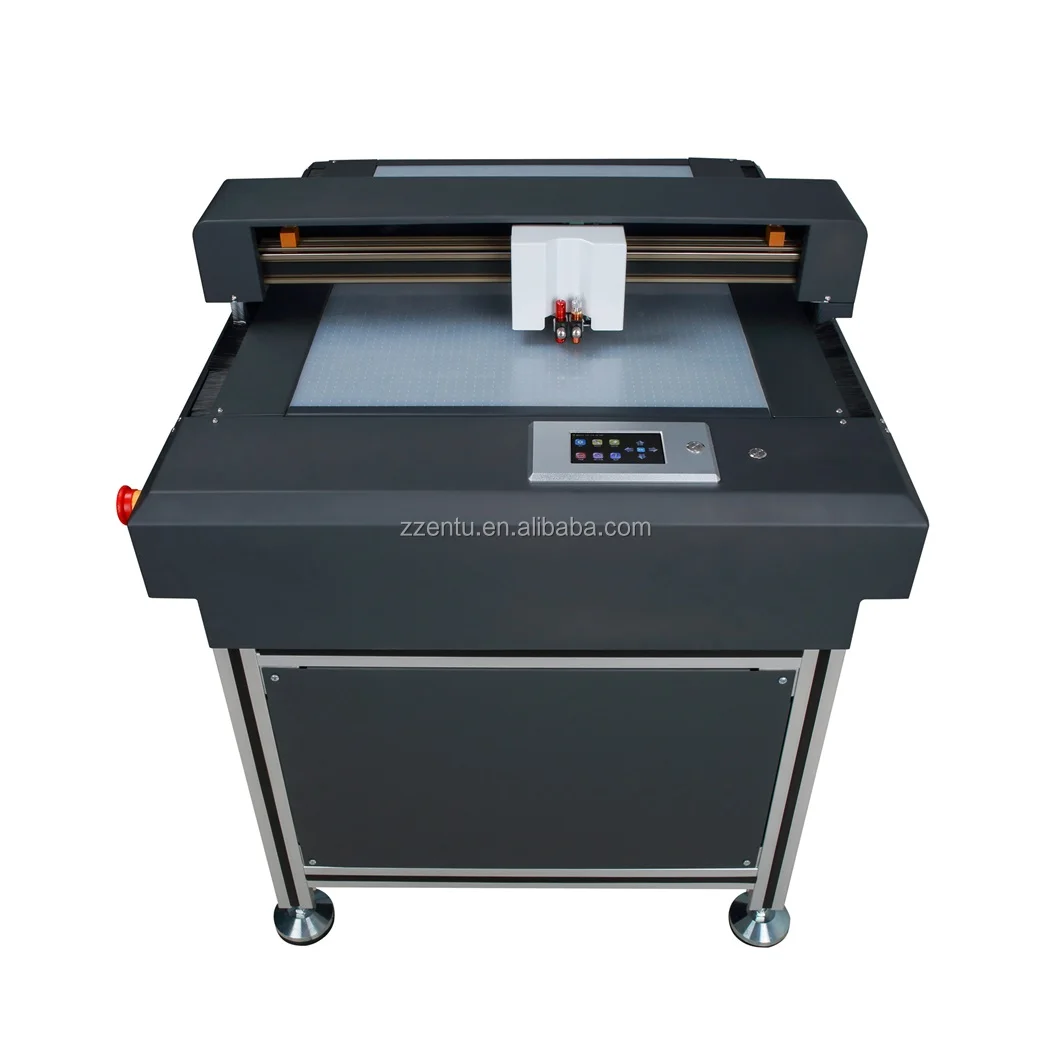 corrugated cardboard cutting plotter carton box making machine 70*90cm flatbed cutting plotter with software
