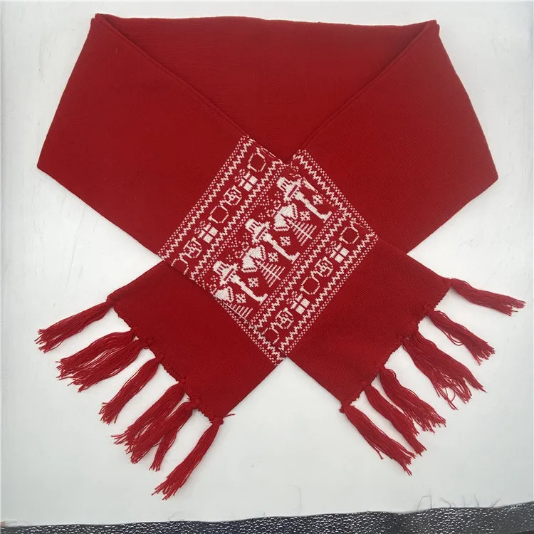 New Arrival Designer Custom Logo Warm Scarf Environment friendly Jacquard Scarf