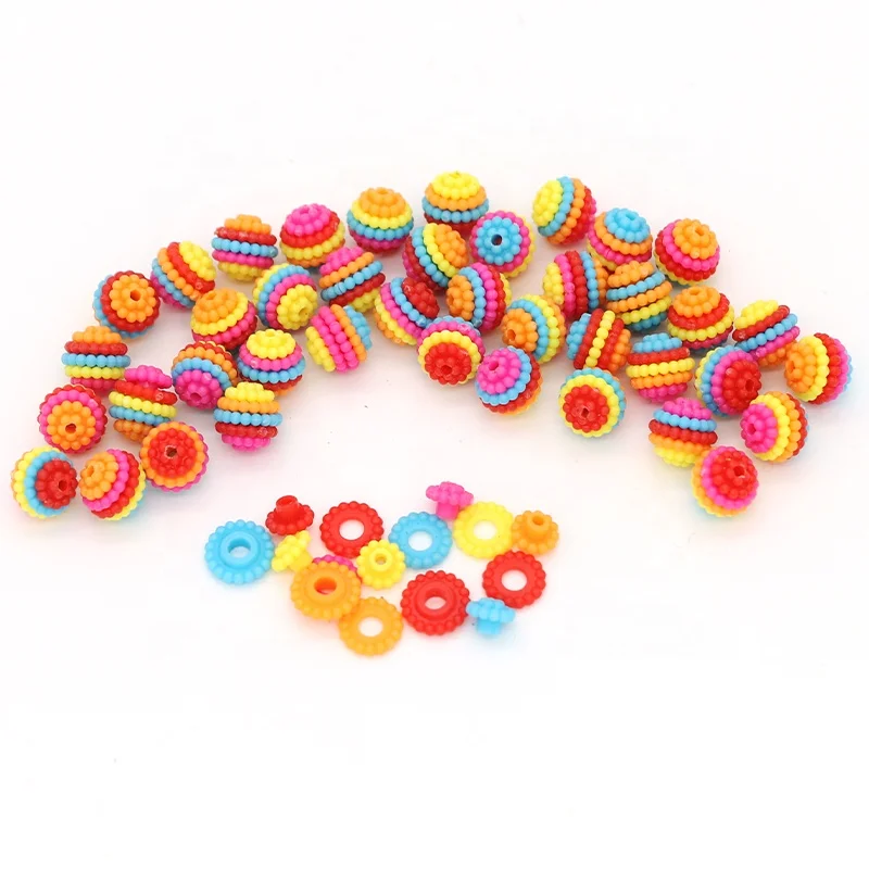 Wholesale 10/12/14mm Colored Bayberry Loose Pearl Beads Diy Bracelet Necklace Earring