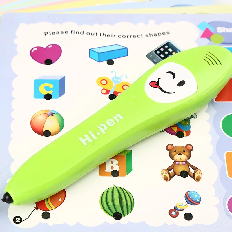 Talking Toy English Logic Judgment Sound Reading Y-pen Hi-pen Kids Smart Digital Talking Pen Learning Machine for Kids