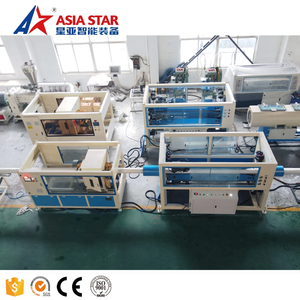 PP PE PVC pipe making machine price/Plastic flexible pipe extruder production line