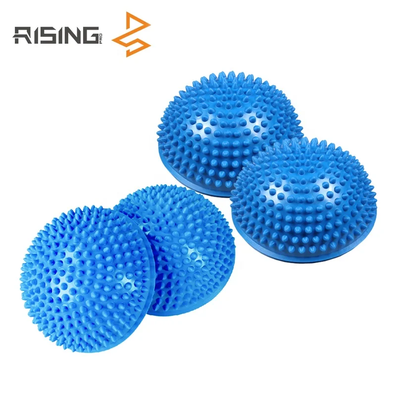Wholesale Exercise Spikey PVC Half Massage Ball