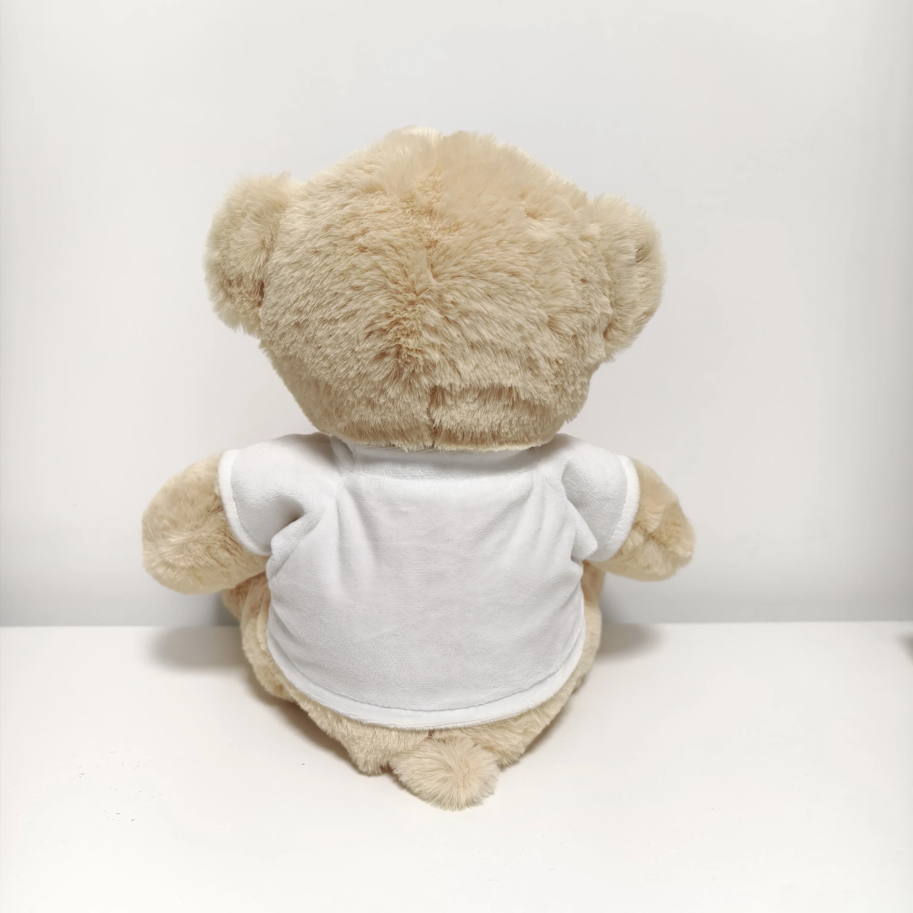 Bear plush toys stuffed animal blank sublimation mini teddy bear t shirts wholesale custom teddy bear logo
