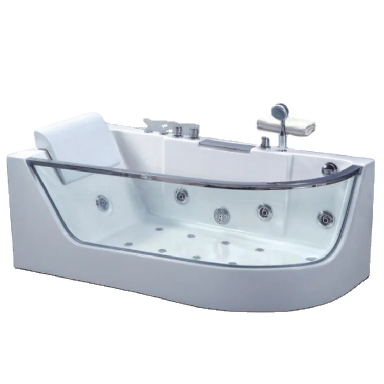 1650x800x620mm Massage Whirlpool Bathtub Spa High Quality Luxury Bath Tub Indoor Large Space Bathtub
