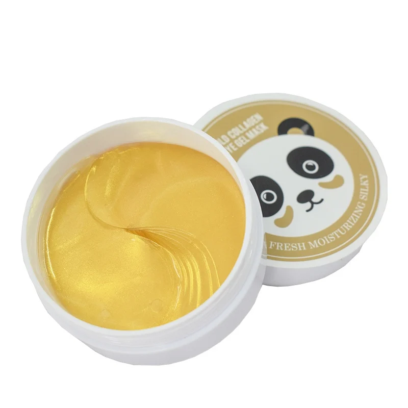 Wholesale Eye Gel Pads dark circle Hydrogel Crystal 24K Gold Collagen Korean Eye Mask Under Eye Patch