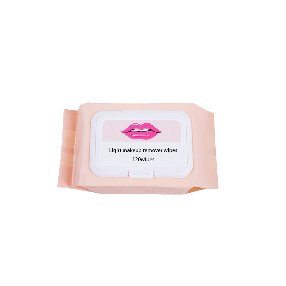 Wholesale Custom Private Label Individual Organic Feminine Cosmetic Makeup Remover Wet Wipes
