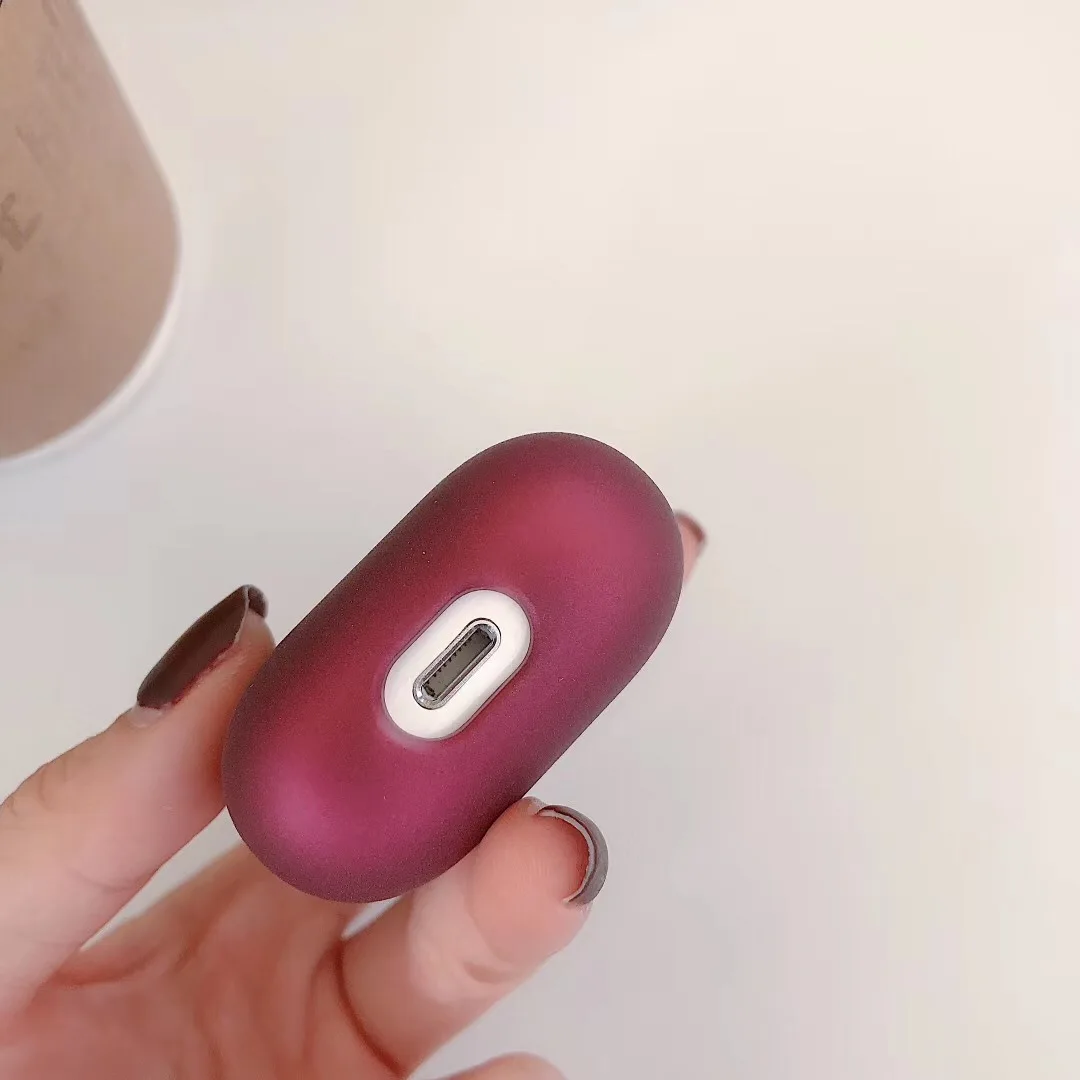  Градиентные милые чехлы для наушников Apple AirPods Pro яркий чехол Air Pods 2 1 3 роскошный защитный из