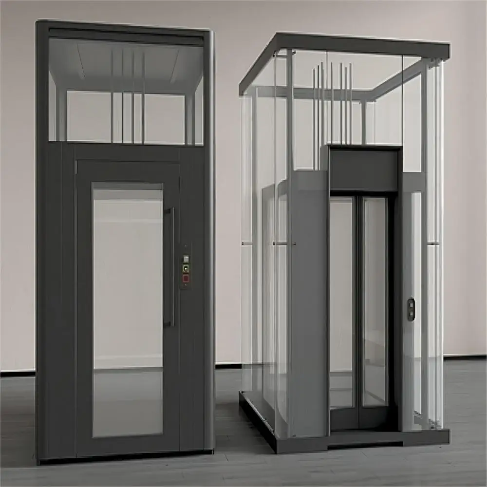 Home Elevators - 320kg-400kg Vertical Lifts for 2-4 Floors  Small Home Use