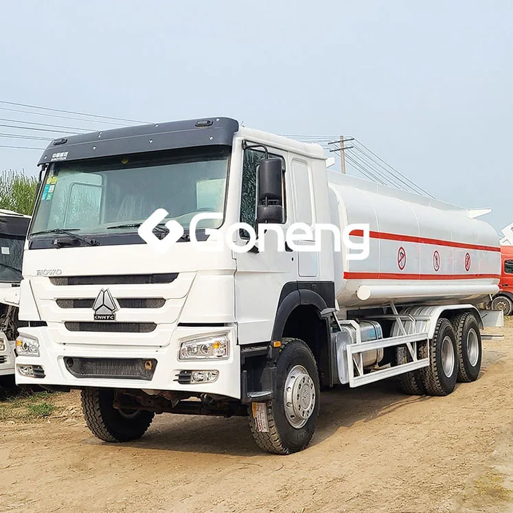 Бензин масла Автоцистерна 25000l 33000 литров б/у китайско-производитель Китай топливный танкер грузовик 6x4