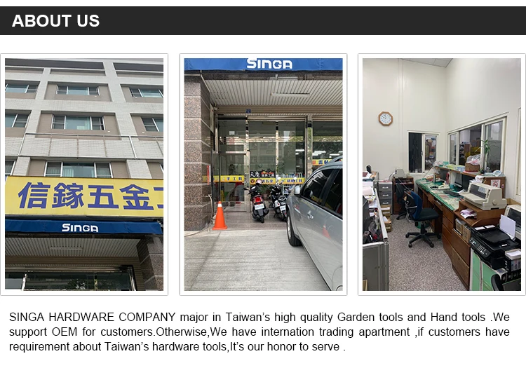 drop forged   long aluminum   handle cutter weeding Semicircle blade  harvesting hoe withlong aluminum handle