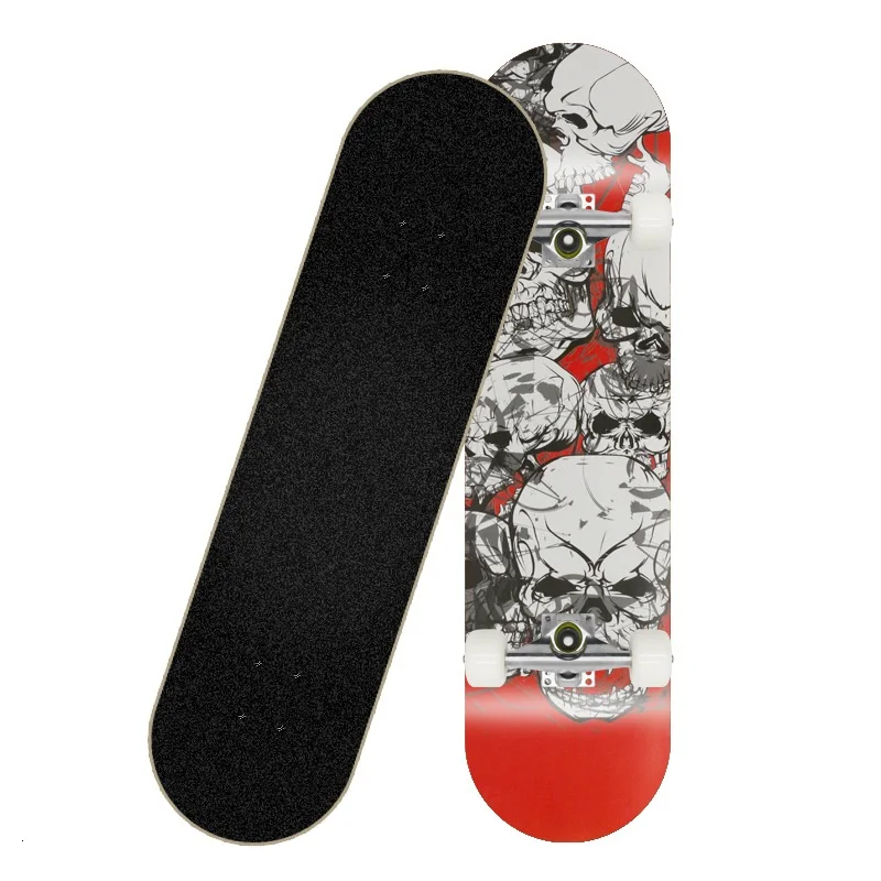 Factory Cheap Price Longboard Skateboard Deck Steel Bearing Free Skateboard Complete